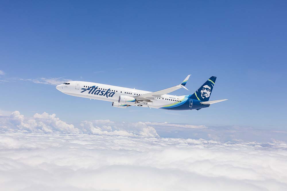 Alaska Airlines Boeing 737-900ER hero-ANC