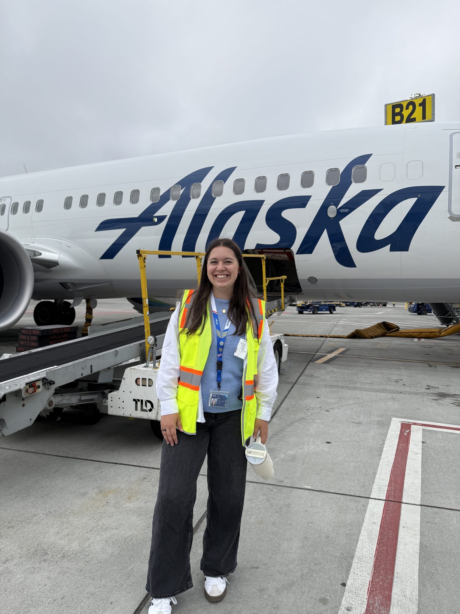 Photo of Maya, an Alaska Airlines intern