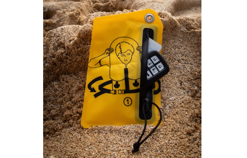 One of the various iterations of The Surf Bag. Because the bags are hand-cut, each item is unique and may have different patterns or images. Bag2