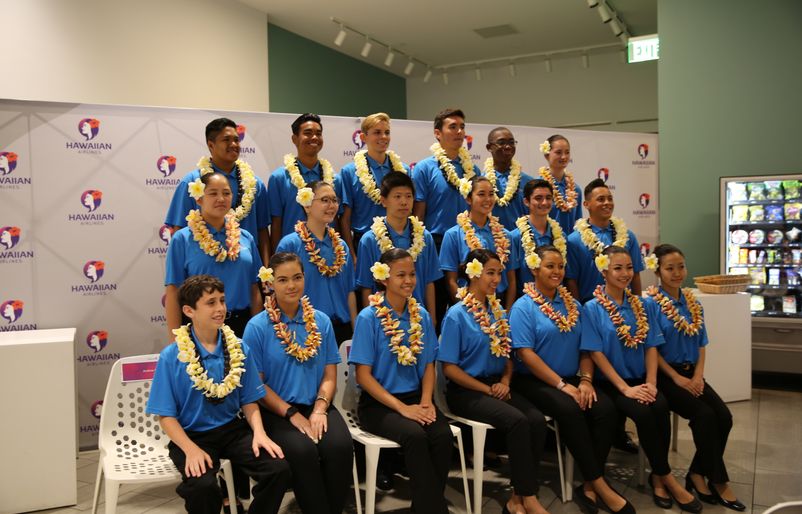 The graduating class of the 2018 Ka Ho'okele cohort IMG_3749